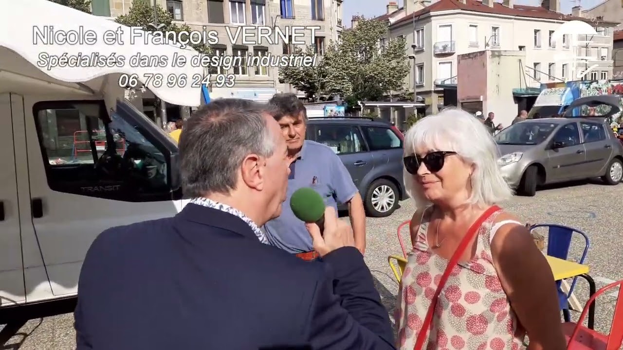 ⁣Brocante place Chavanelle Saint Etienne