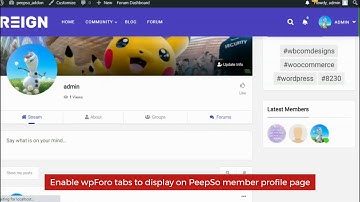 PeepSo wpForo Integration - Set Up Discussion Forums Inside your PeepSo Powered Community Website