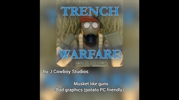 Top 3 ROBLOX trench warfare games
