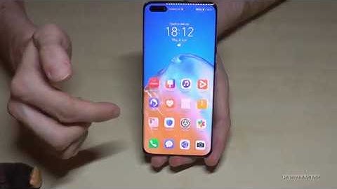 Huawei P40 (Pro): 4 ways to take a screenshot/capture (incl. Scrollshot)