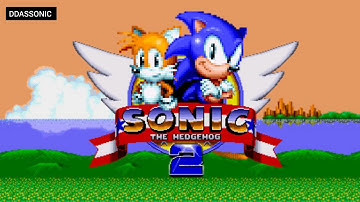 Homing Attack and Jump Dash in Sonic 2 Remake | ✪ Sonic Hack Longplay