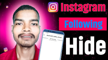 instagram following hide kaise kare | instagram ki following hide kaise kare | tech dtm