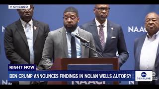 Attorney Ben Crump announces preliminary findings in independent autopsy of Nolan Wells: LIVE