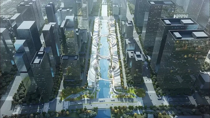 Hangzhou Qianjiang Century City Riverfront Digital Industrial Park, Hangzhou, China - DayDayNews