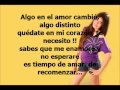 Irlanda Valenzuela, No habrá nada, Karaoke con letra.