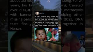 In 1997 2 year old Guo Xinzhen was abducted near his home