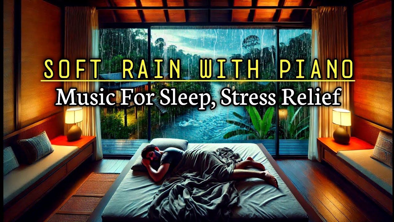 Relaxing Sleep Music + Insomnia - Rain Sounds for Stress Relief ...