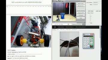 WIFI controlled car with ANDROID+ARDUINO