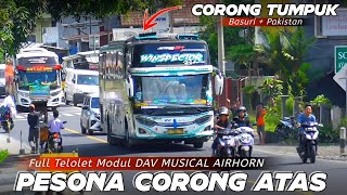 PESONA CORONG ATAS BUS QQ TRANS WINSPECTOR CORONG TUMPUK BASURI   PAKISTAN TELOLET MODUL DAV AIRHORN