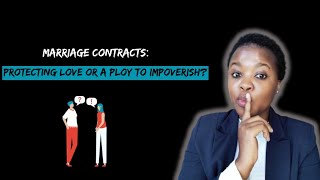 Full The truth about marriage contracts: Financial Protection or Exploitation News