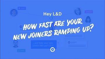 Onboarding: how fast are your new joiners ramping up?