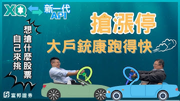 Python自選股搶漲停小幫手 | 新一代API x XQ的化學反應(1-2) | Python GUI | 新一代API | XQ程式交易