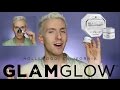 GLAMGLOW SUPERMUD CLEARING TREATMENT REVIEW | FACE MASK TRY-ON + DEMO