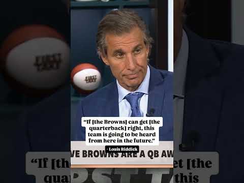 Louis Riddick on if the Browns are a QB away from contending 👀