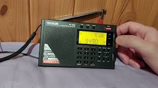 Короткі хвилі, короткие волны. Tecsun PL-330 #радіопрограма #radio