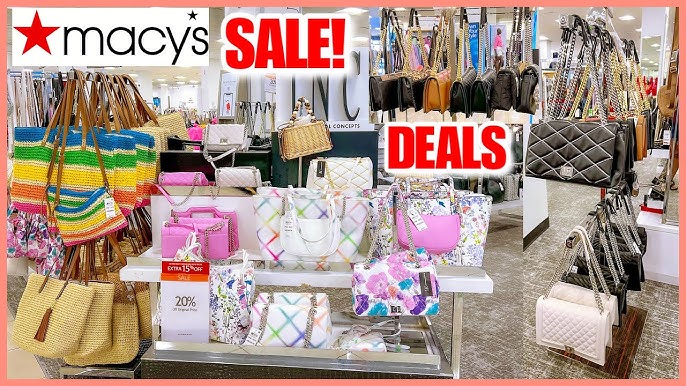 MACY'S DESIGNER HANDBAGS ON SALE~70% OFF SHOP WITH ME 