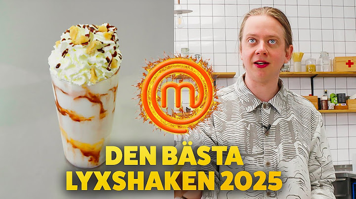 VEM KAN LAGA ÅRETS LYXSHAKE?