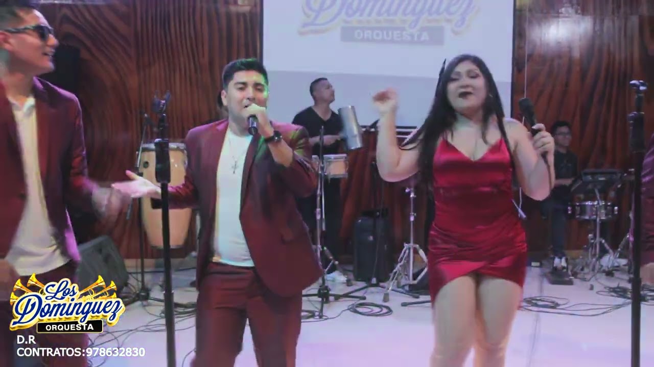 MIX GOZA Y BAILA- LOS DOMINGUEZ Y ORQUESTA