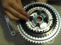 Homemade Freewheel Crank with Triple Chainrings