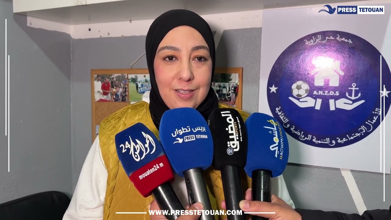 جمعية حي الزاوية تكرّم اللاعب أيوب لكحل في افتتاح دوري كروي بالمضيق