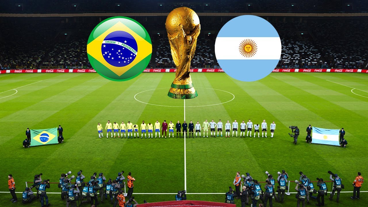 BRAZIL vs ARGENTINE FIFA WORLD CUP CHAMPIONSHIP Full Match All