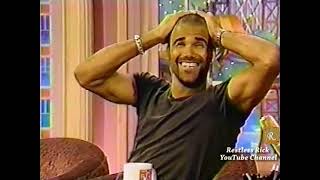 Shemar Moore in 2001 New Haircut & Final Interview on Rosie O'Donnell Show