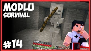 OTOMATİK SKELETON MOB FARMI  Minecraft Modlu Survival  #14