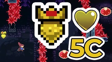 Celeste Chapter 5 (Mirror Temple) C-Side golden strawberry | Golden Heart