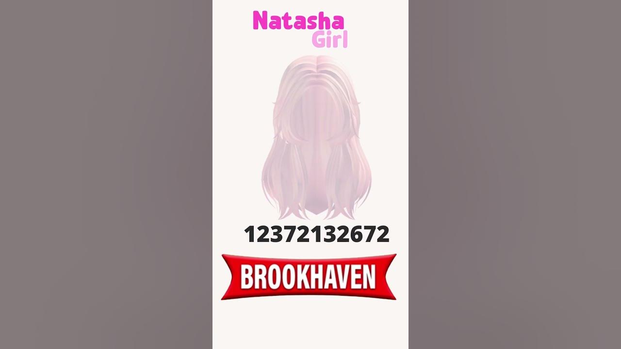 codigo no brookhaven cabelo