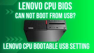 How to Enable Bootable USB in Lenovo BIOS | Fix USB Boot Option Disabled | Install Windows from USB