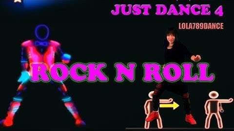 Just Dance 4 Kinect- Rock n Roll (5 stars) Splitscreen