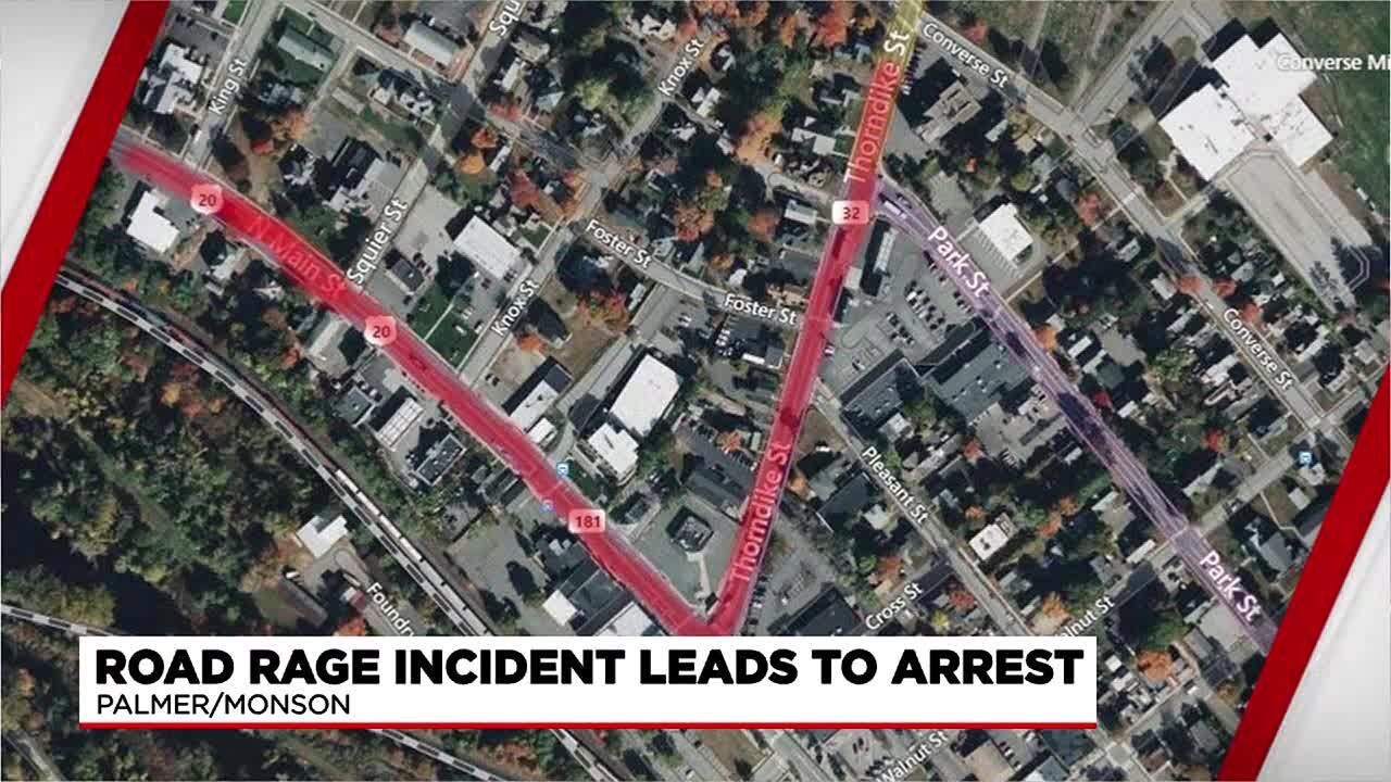Wilbraham man charged following alleged road rage incident - YouTube