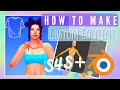 How to Make CC in The Sims 4 | Simple Custom Content Tutorial | Blender + S4S