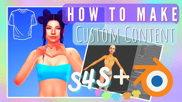 How to Make CC in The Sims 4 | Simple Custom Content Tutorial | Blender + S4S