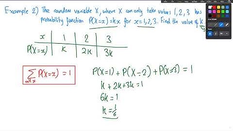 Random Variables - Probability Distributions (A Level Maths - Statistics)