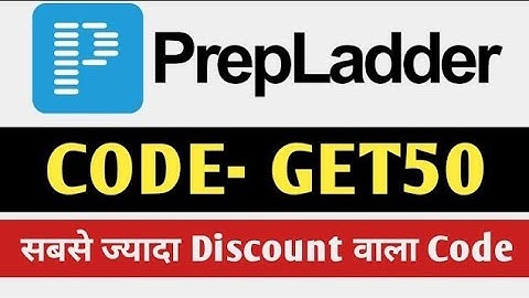 Prepladder coupon code | prepladder Discount code | prepladder referral code | prepladder promo code