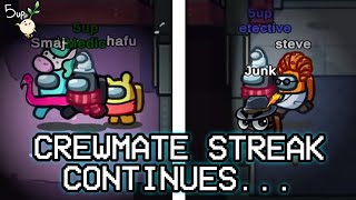Crewmate streak continues... - Morning Lobby Among Us [FULL VOD]