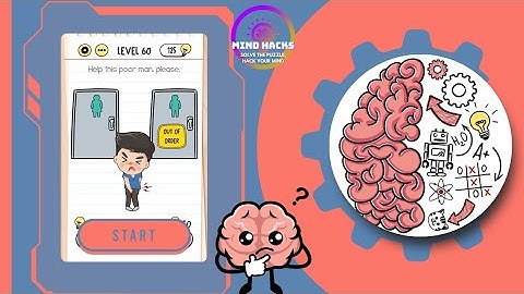 Brain Test: Help this poor man, please. | Level 60