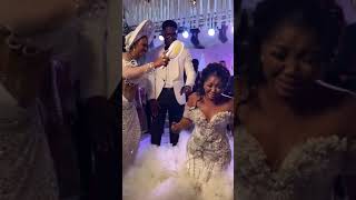 Deacon Famous surprised Ekene Umenwa on her wedding day 🥰❤️ #trending  #ekeneumenwa #wedding