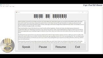 How to Create a Text To Speech App in C#