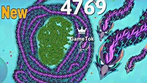 Most Delicious Snake In Snake Io!  Epic Snakeio Gameplay"