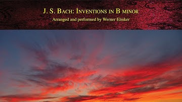 J. S. Bach: Two and Three Part Inventions in B minor | Arranged and performed by Werner Elmker