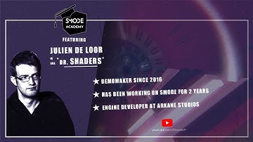 Shaders Coding - Julien Deloor - Smode Academy Guest #5 ( lockdown live )