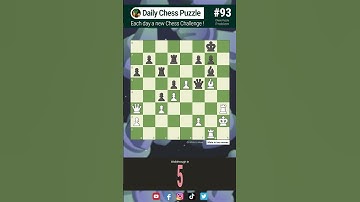 #93 Daily Chess Puzzle [mate in 2 moves] Checkmate