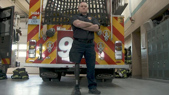 Indiana Firefighter Returns to the Job After Losing Leg in Accident