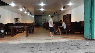 越南红木街商店关闭大半,少数中国人还在坚持