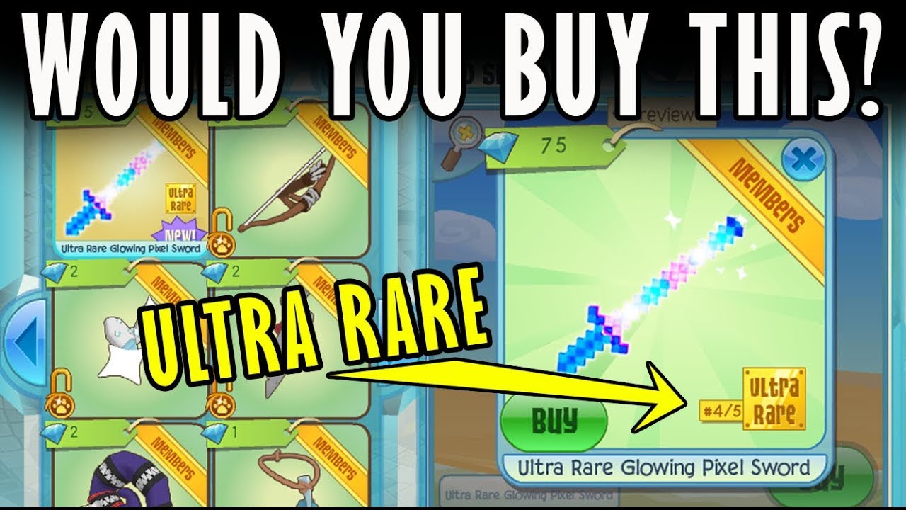 what is the rarest item on animal jam