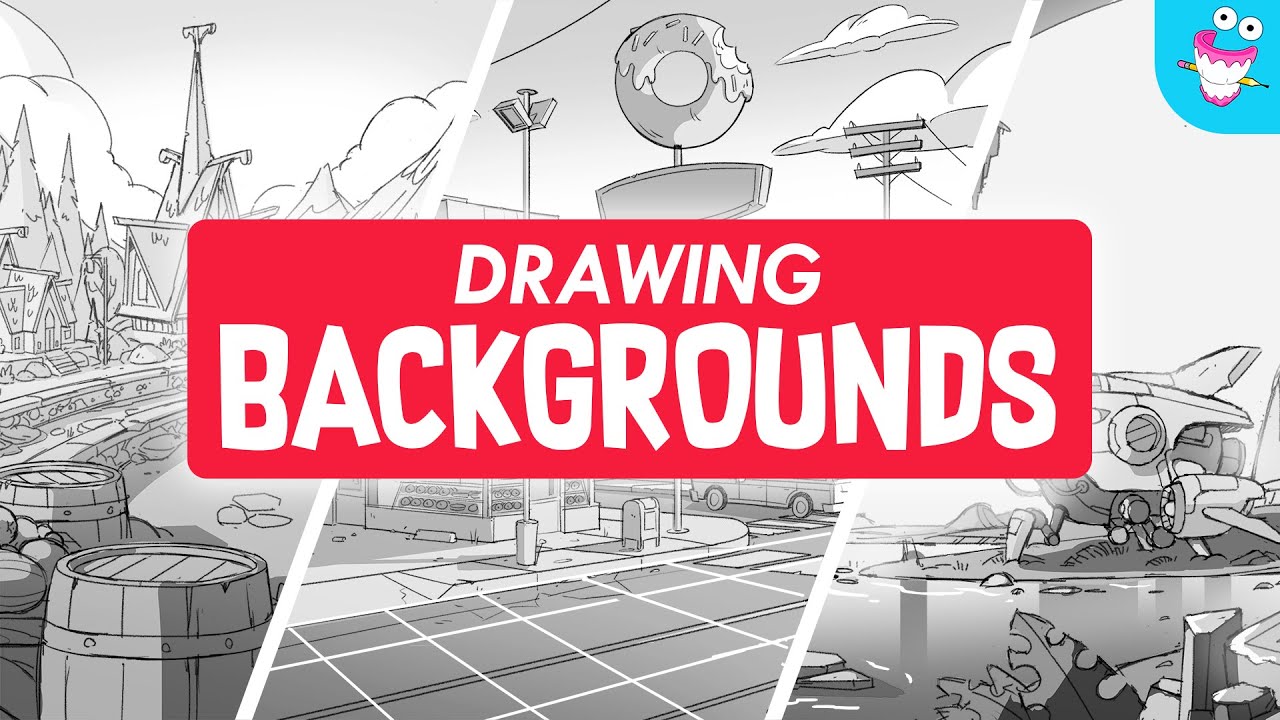 Tips for Drawing Backgrounds! - YouTube