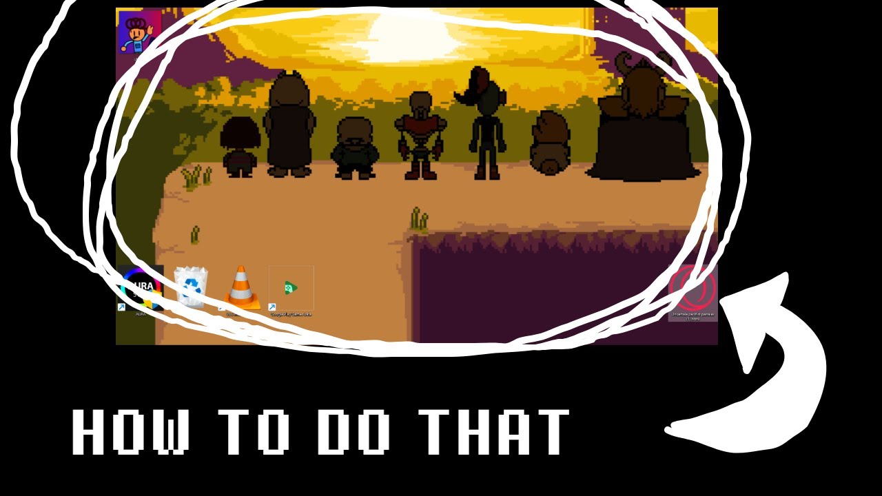 How to install my Undertale Pacifist background!