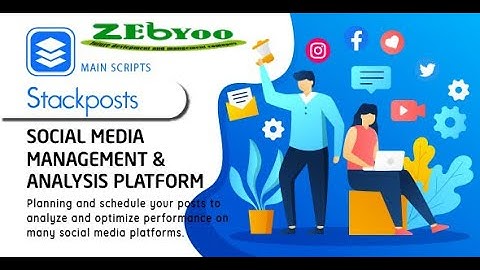 Stackposts V8.0.5 & Waziper V5.0.6- Social And WhatsApp Marketing Tools  All module